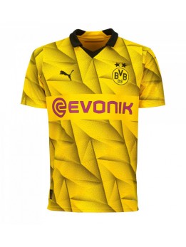Moški Nogometna dresi replika Borussia Dortmund Tretji 2023-24 Kratek rokav